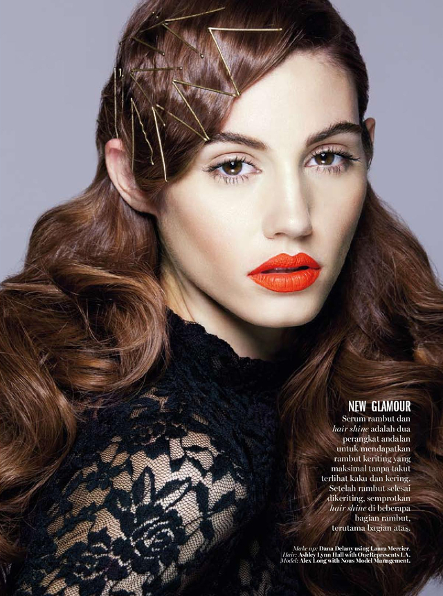 CURLS for Marie Claire ID.  Photographer: Dorit Thies, Makeup: Dana Delaney, Model: Alex Long Hair: Ashley Lynn Hall using Amika tools & products