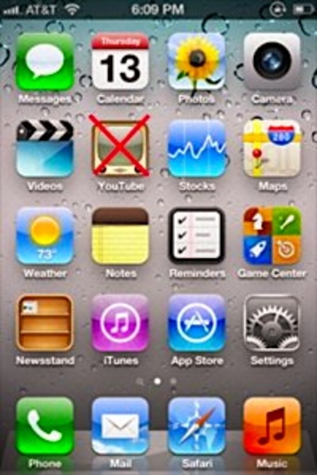 Apple Drops youtube iphone ios6