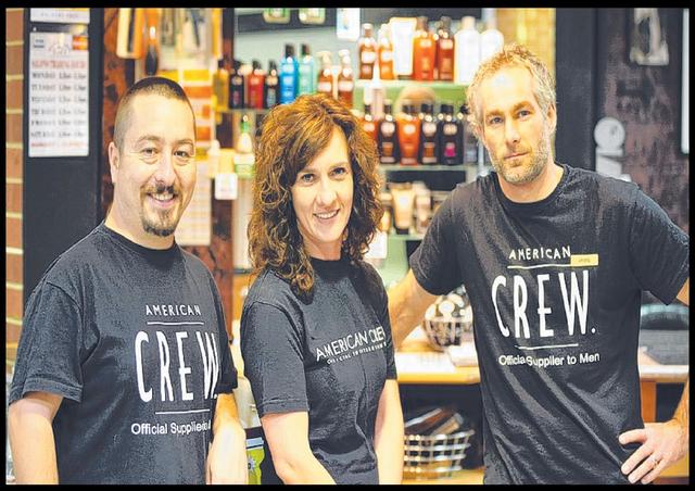 Three of the staff!