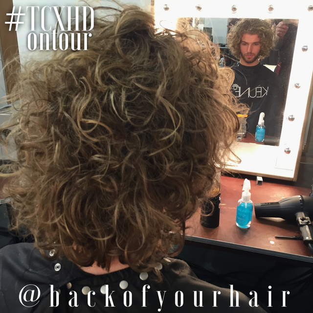 One of tom Chapman's models from Keune's true beauty event