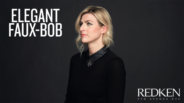 FAUX BOB UPSTYLE