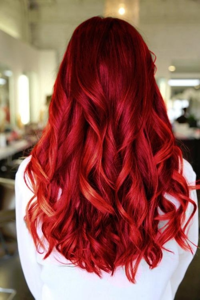 red hair