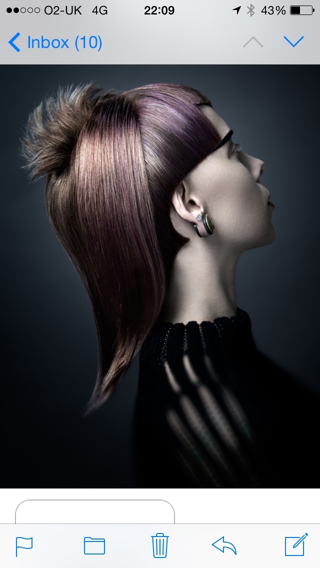 Hair Paul Stafford make up Sharon Watson colour Aidan Bradley photography Lee Mitchell 