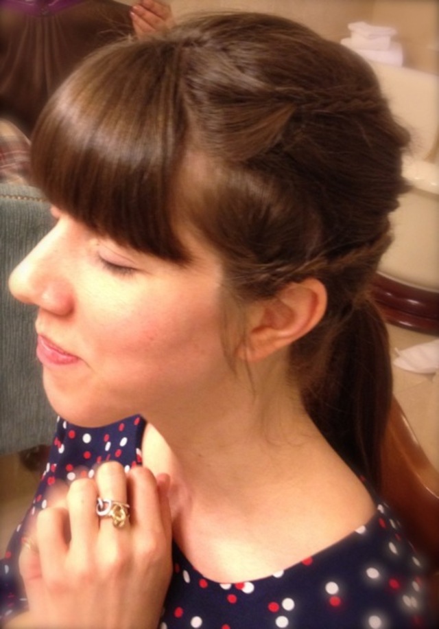 wedding hair