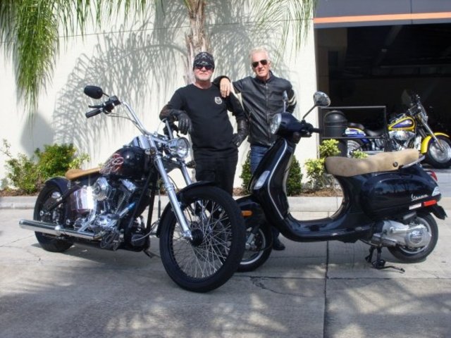 'Biker &amp; the MOD"" Dwight Miller - Albie Mulcahy - V L V T® academies