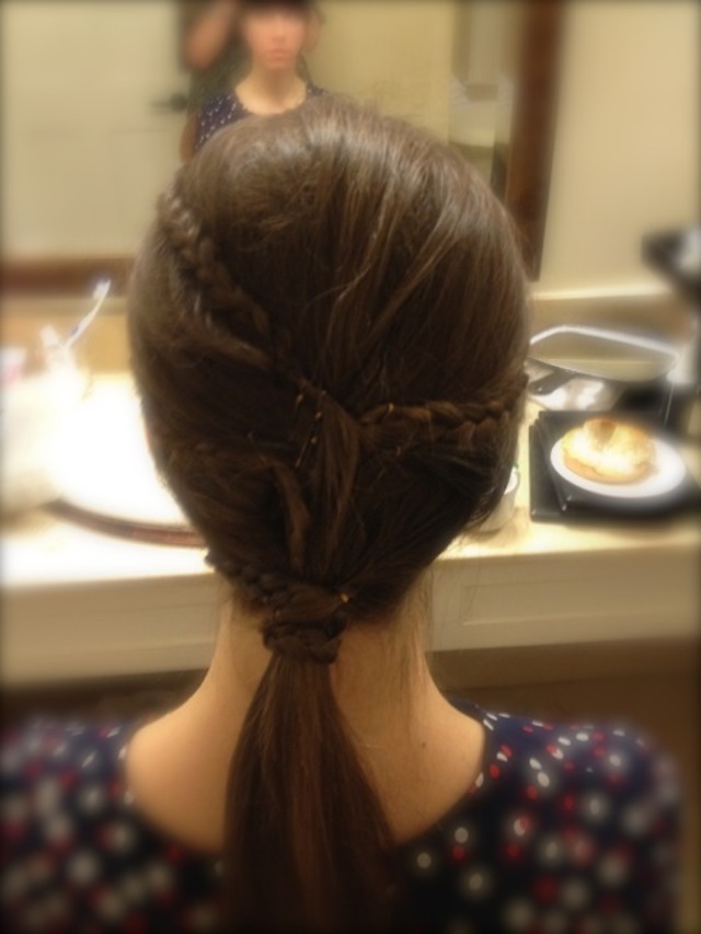 wedding hair