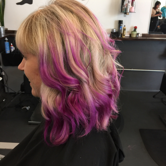 Just a pop of color for Meredith