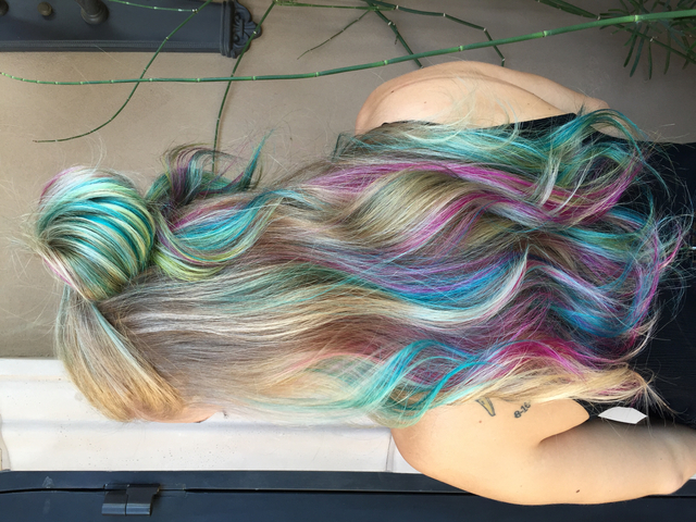 Urban Unicorn 
Hair and Photography by Christina Angeline