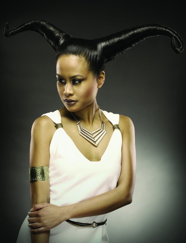 goddess horoscope.  hair by michelle brisson 