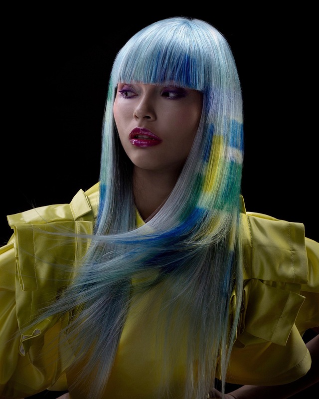geometric color by @carocoloriste