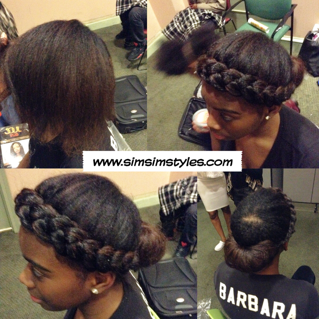 Braid Updo Hairstyle