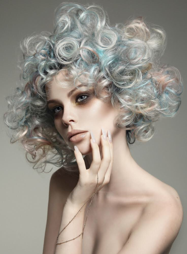 Cotton candy curls