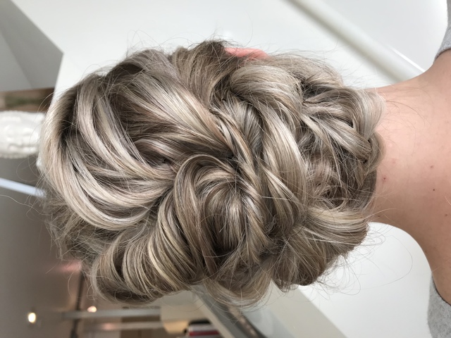 Soft updo