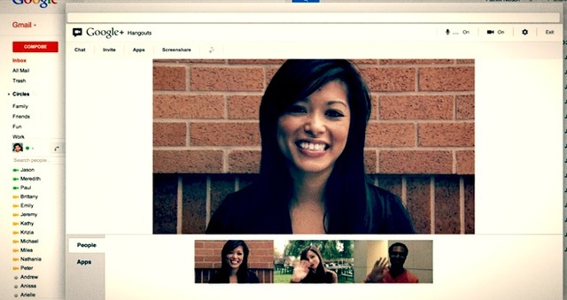 Google Hangout new video chat