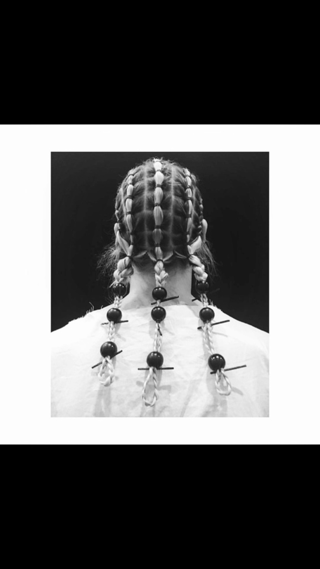 Graphic design for F.A.M.E team hair expo presentation. Hair by Adam Isles @adamkis 