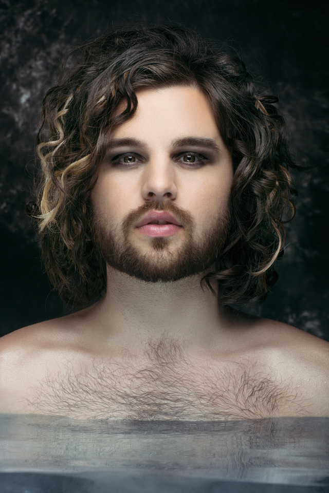 Hair: Matthew Tyldesley 
Make up: Isidro Valencia
Photography: Clay Cool
Add. processing: Jordan Hartley
Model: Bryce Anthony Ricketts
Assistant: Brandy Fulton & Daisy Baker
