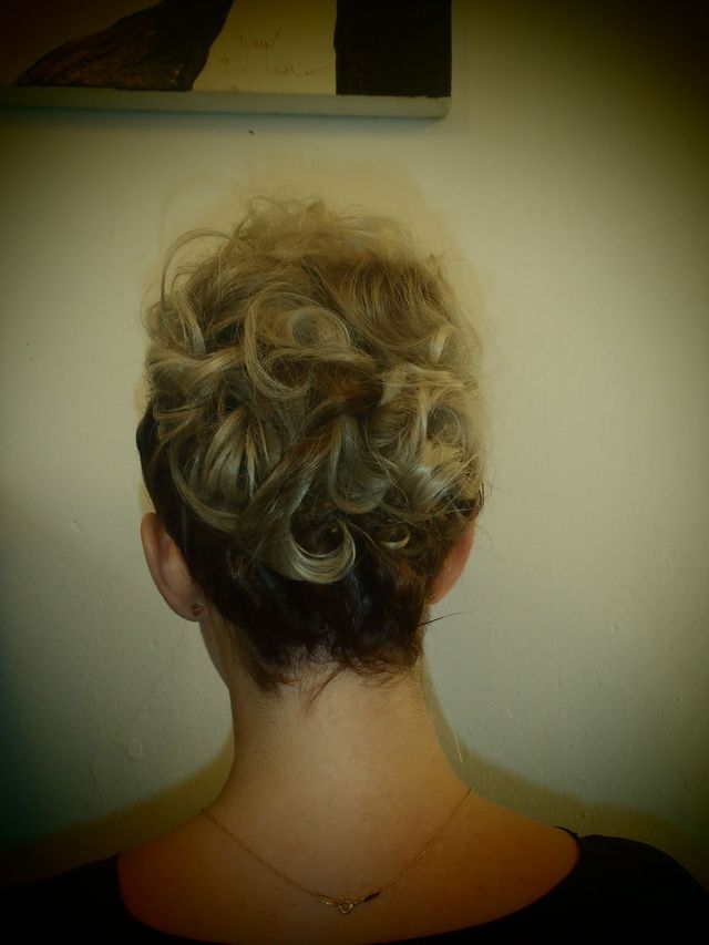 Short Stylish Upstyle - wedding and formal styles Sydney