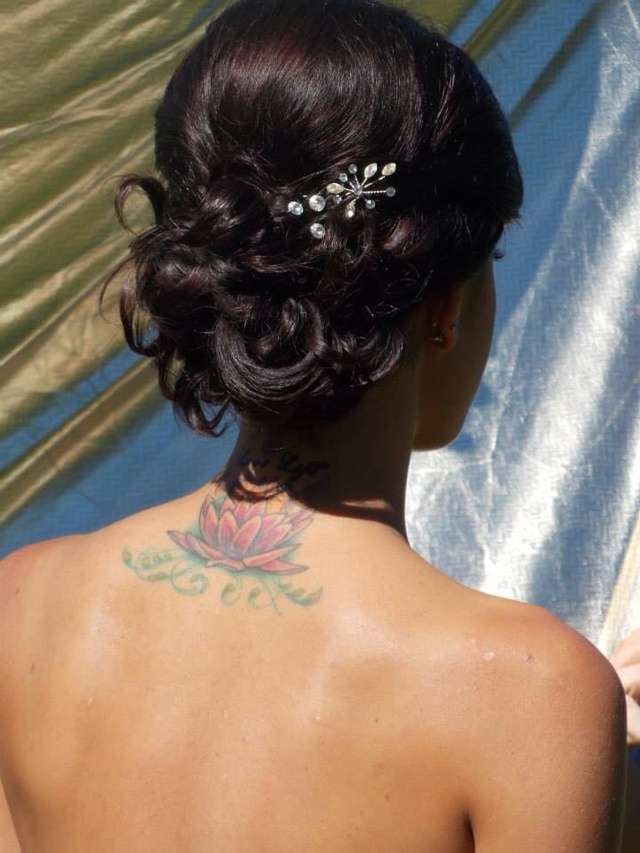 Bridal up-do
