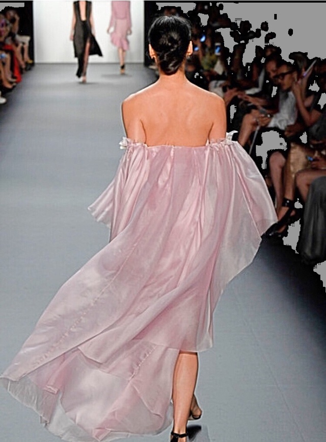 Hair: Genevieve for the Ted Gibson Artistic Team
Lan Yu SS17, NYFW