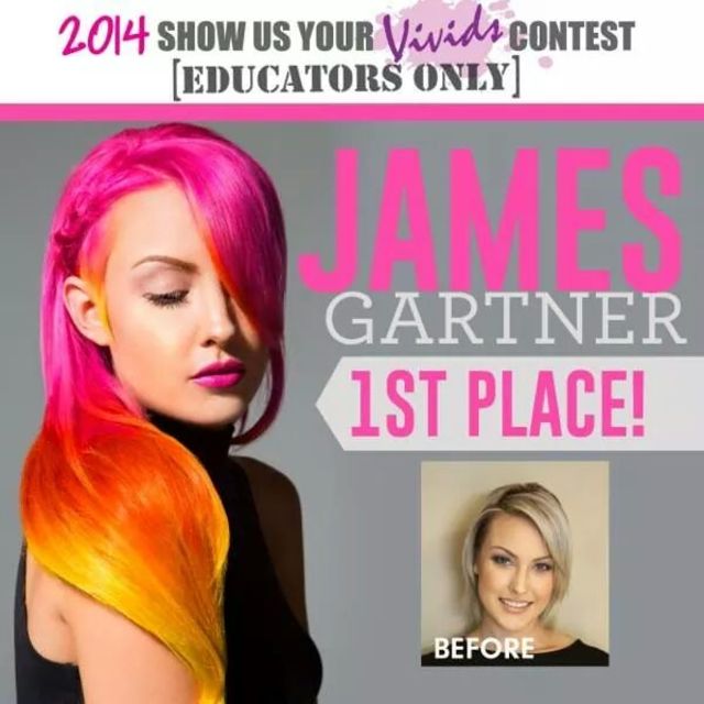2014 Pravana Show Us Your Vivids Educator Contest Winner 