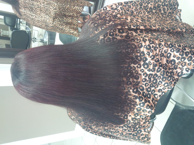 color melting purple and red tones
