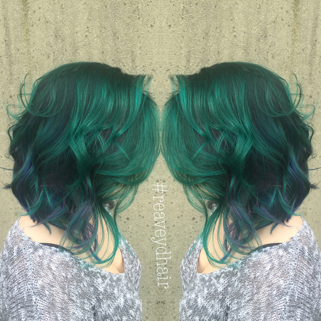 Evil mermaid hair ✨