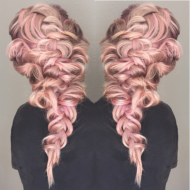 Blushing Braid by Mirella Manelli 