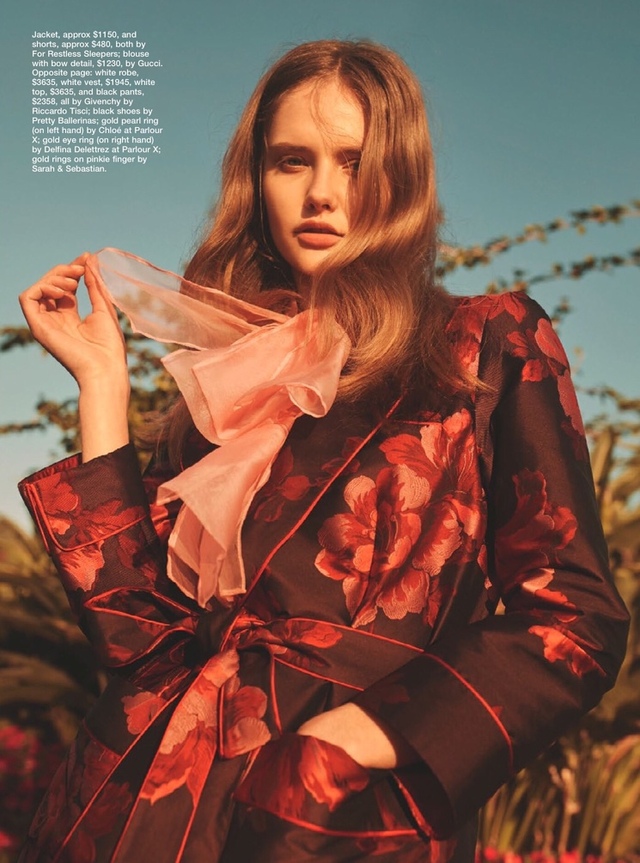 Marie Claire  . P | Georges Antoni . S | Jana Pokorny . M | Sarah Tammer . H | bradmullins.com  vivienscreative.com 