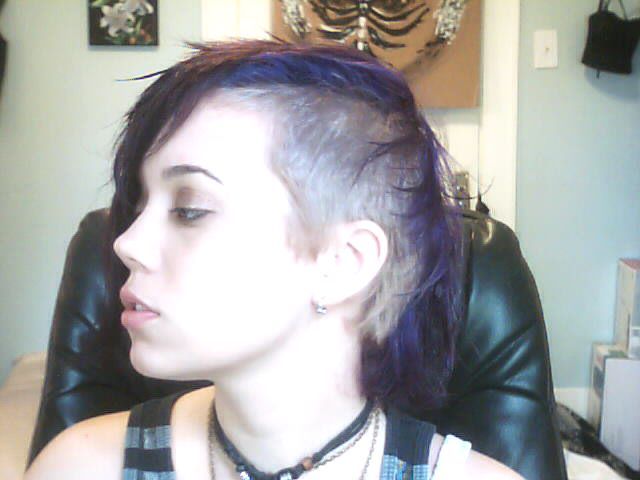 My favorite, from months ago, my first real complete dye job