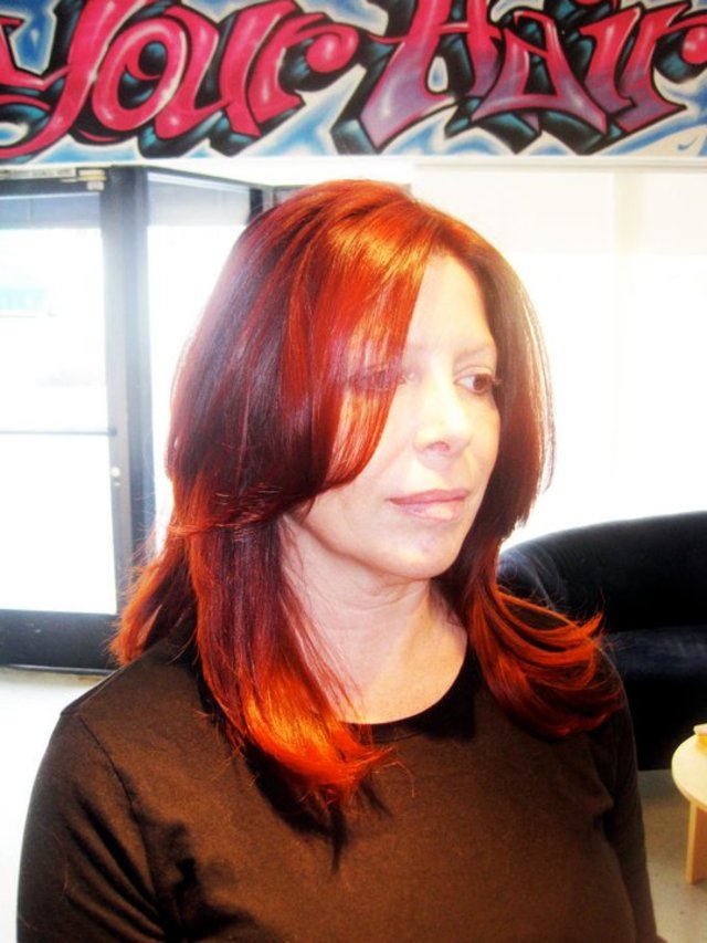 Fire red