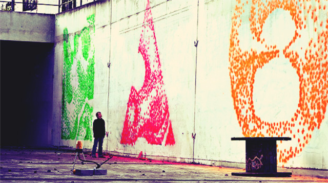 Paintball gun art