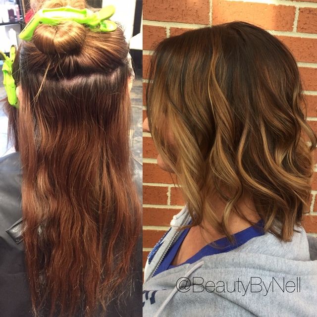 Before and after makeover by Danelle Pease.
IG: @beautybynell