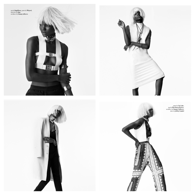 Editorial shot for Walls magazine Jennifer O'Connor Tearsheet artist 