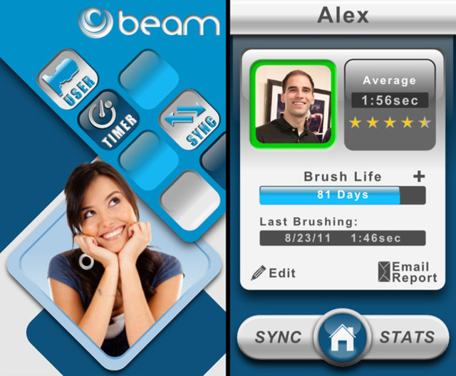 Beam-Toothbrush