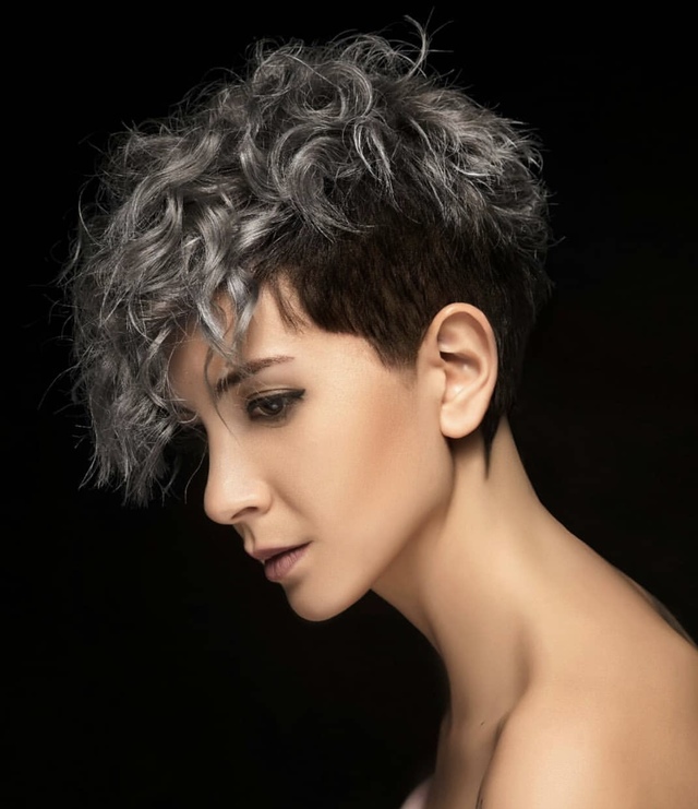 Gray hair 