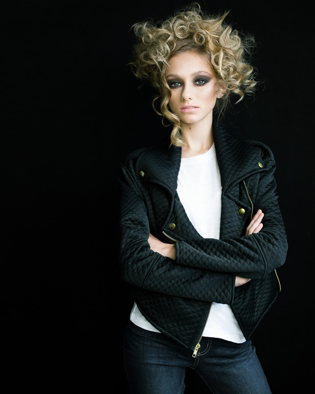 BANGSTYLE Exclusive Sky  Photography | Hayley Fawn Hall Hair | Matthew Tyldesley Make Up | Isidro Valencia  Model | Sky Humphries