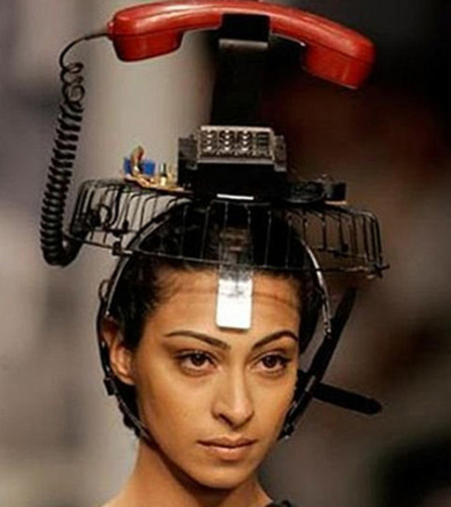 A telephone for your hair