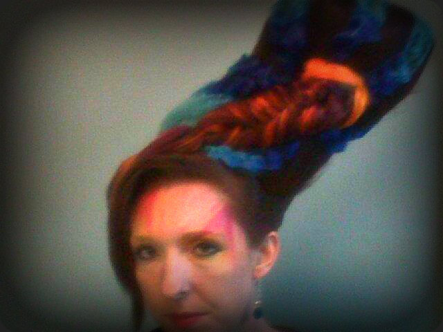 Custom Coy Fish Head Piece
