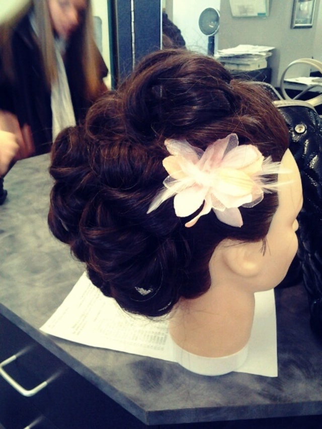 prom/ wedding updo