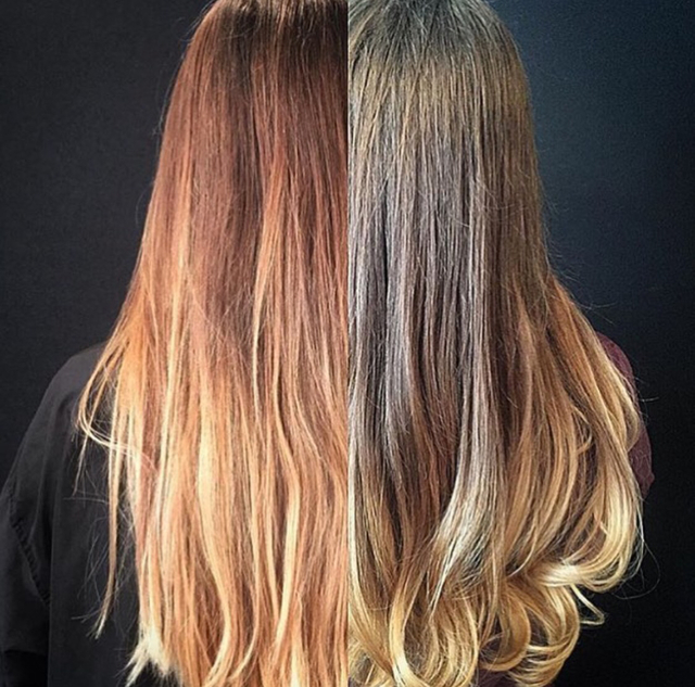 Thanks to Ashley for this Before & After 