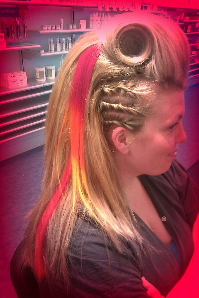 Masquerade Party Hair ""Katniss Inspired""