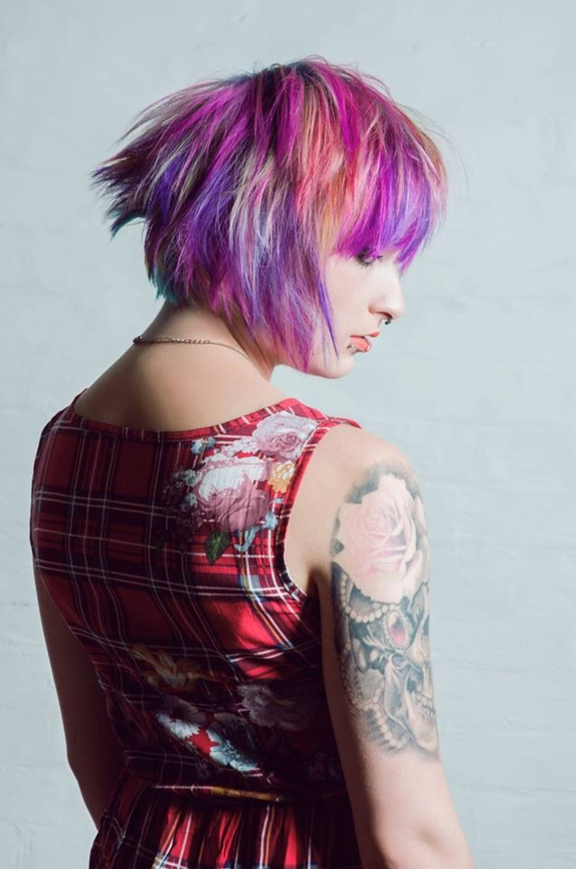 Photography - Mark Kidsley/ Hair - Chloe Hamilton/ Model - Kohtoni alternative uk 