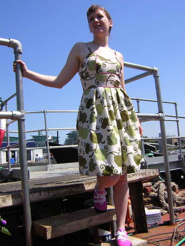 Glastonbury dress - front