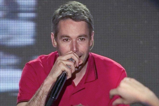 File photo of Adam Yauch of The Beastie Boys performing in Las Vegas