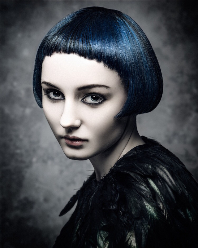 Hair by Paul Stafford 
Colour by Aidan Bradley 
Photograph Lee Mitchell 