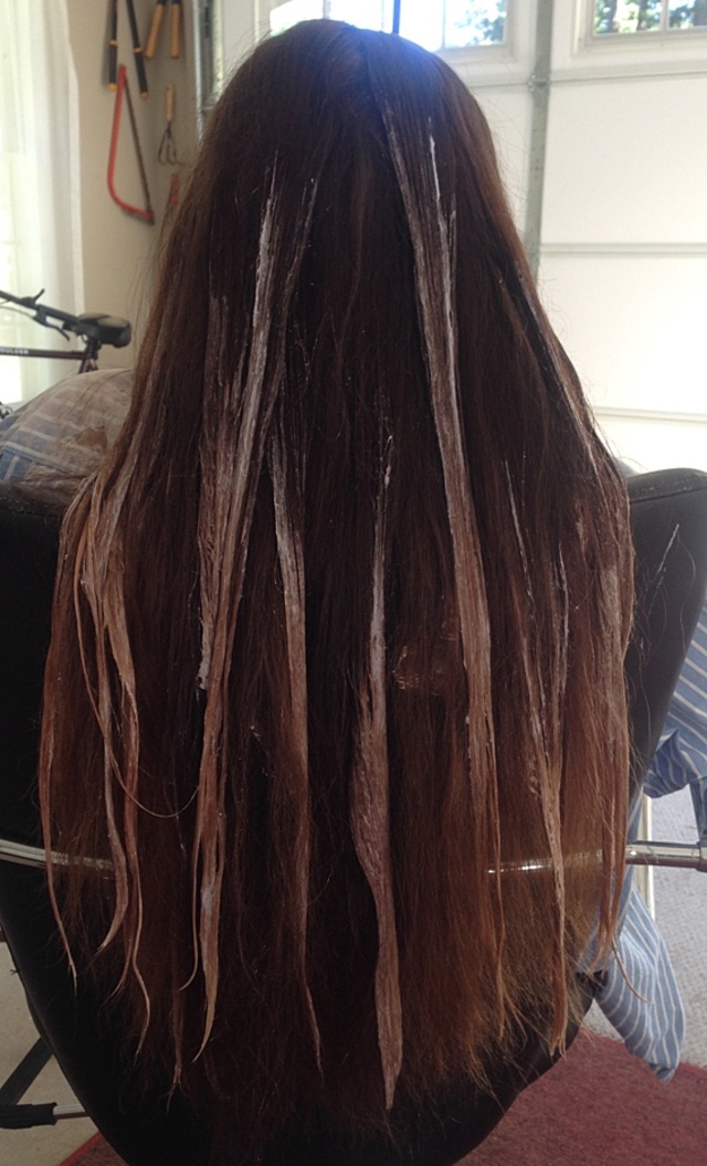 A quick sunkissed balayage to brighten things up