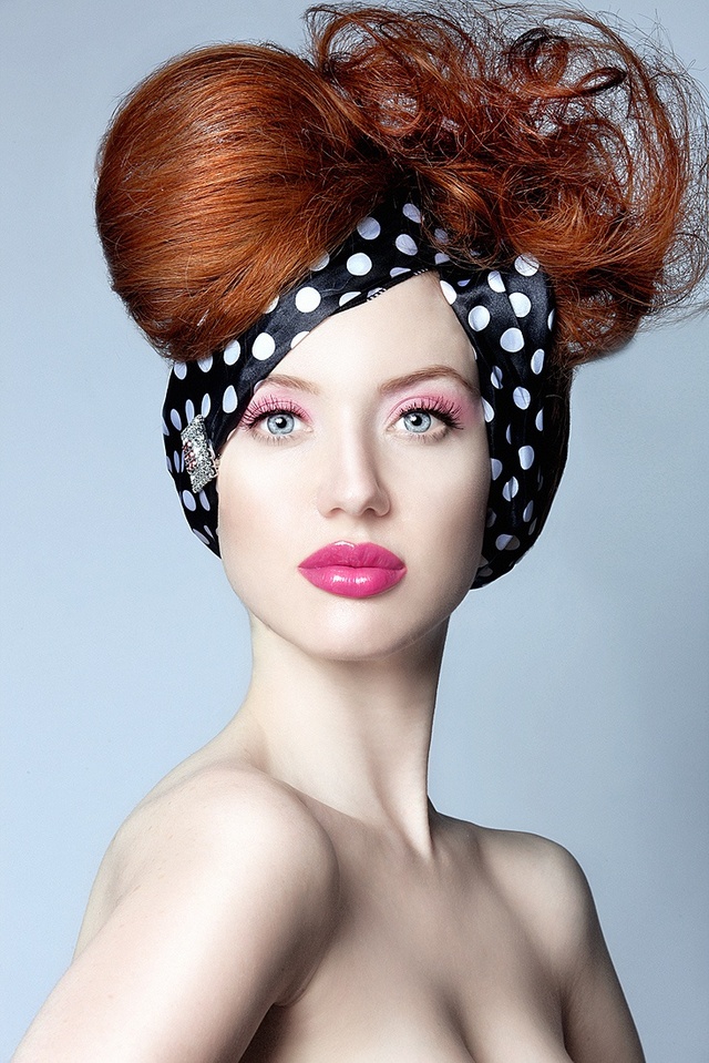 crazy updo