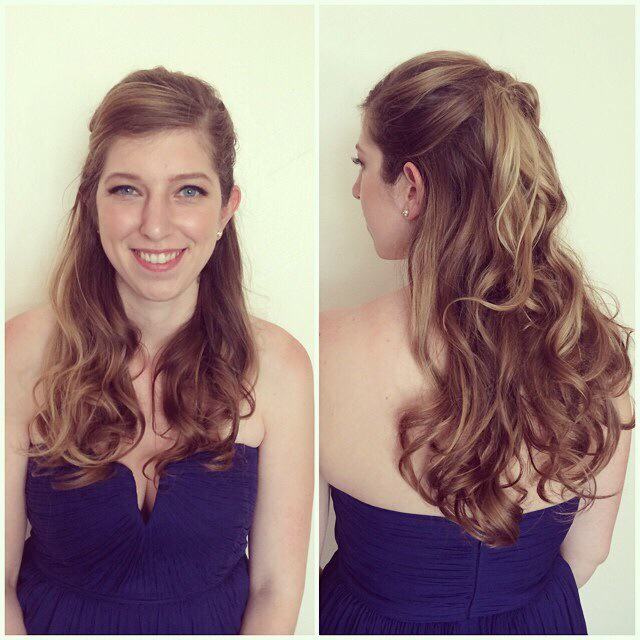 #updo #bridal #bridesmaid #wedding #hair #hairstyle #shellywilson #nomobosalon #nomobo #chicago #wickerpark #bangstyle 