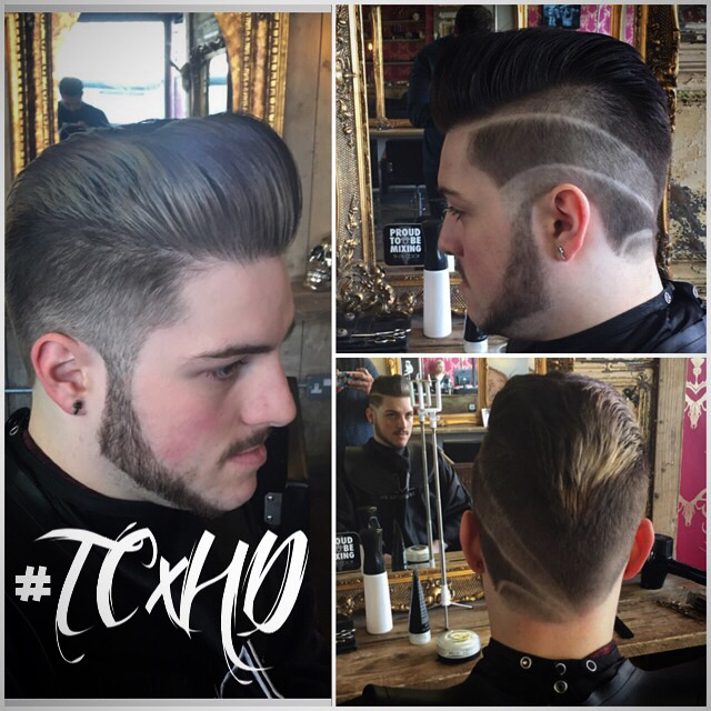 4am fade in salon by Tom 