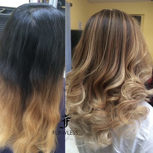Balayage ombré 